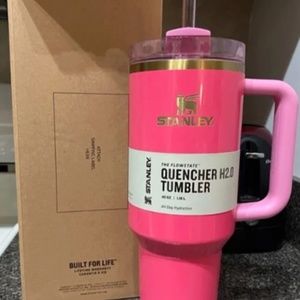 NIB Barbie Pink/Gold Parade Stanley LIMITED EDITION Tumbler | 40 OZ